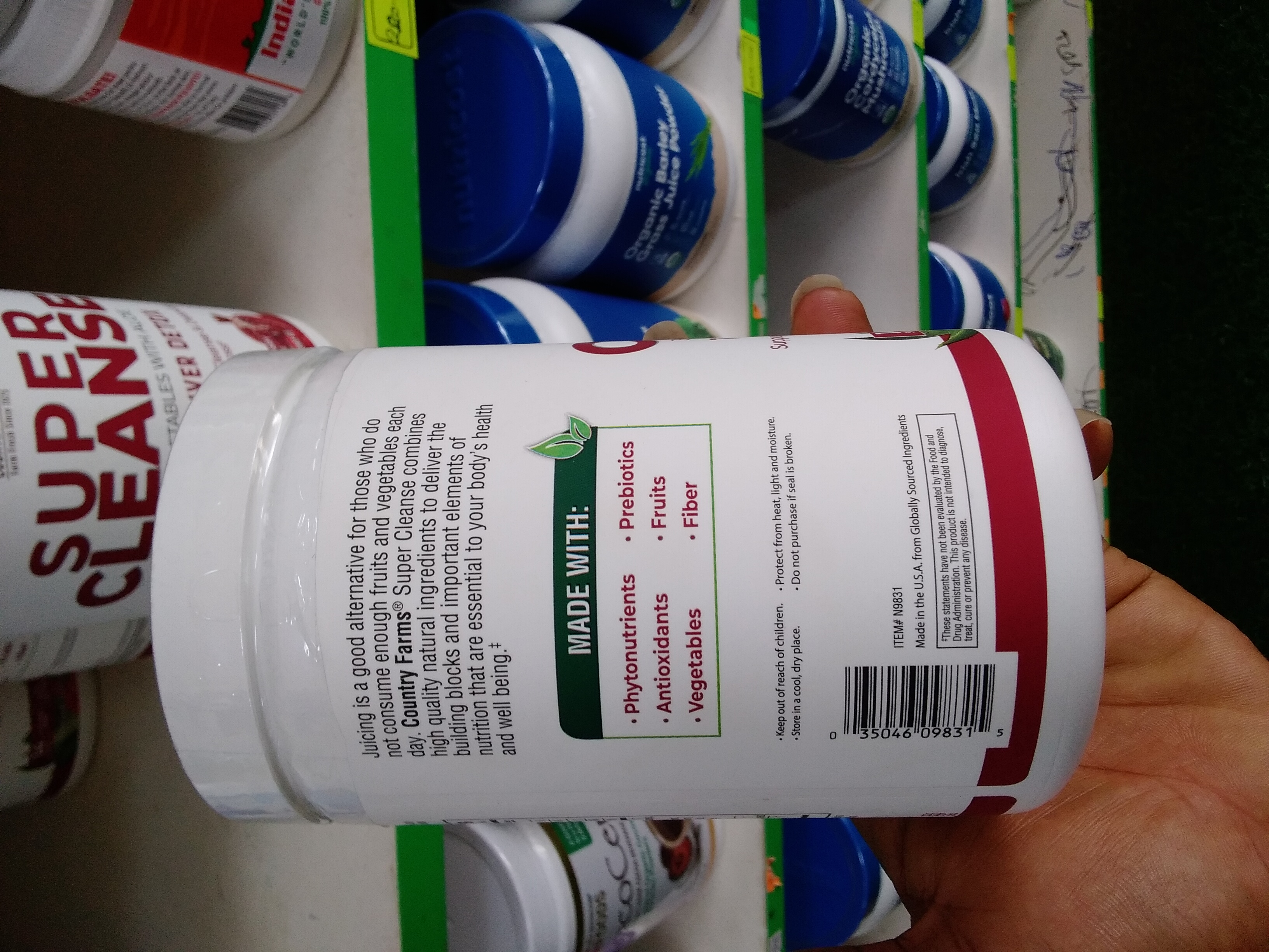 Country Farms Super Cleanse 35 Fruit Liver Detox Berry
