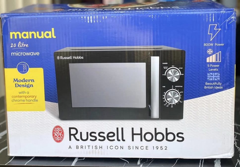 20litres Russell Hobbs microwave