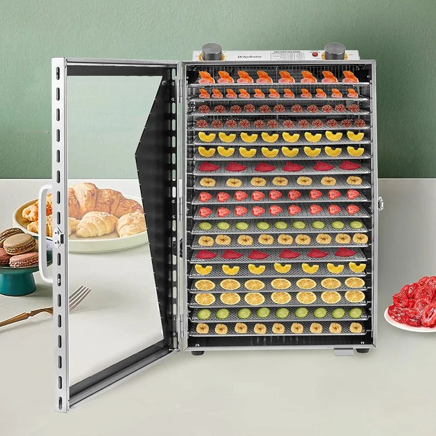 18 layers stainless steel commercial food dehydrator/ dryer
