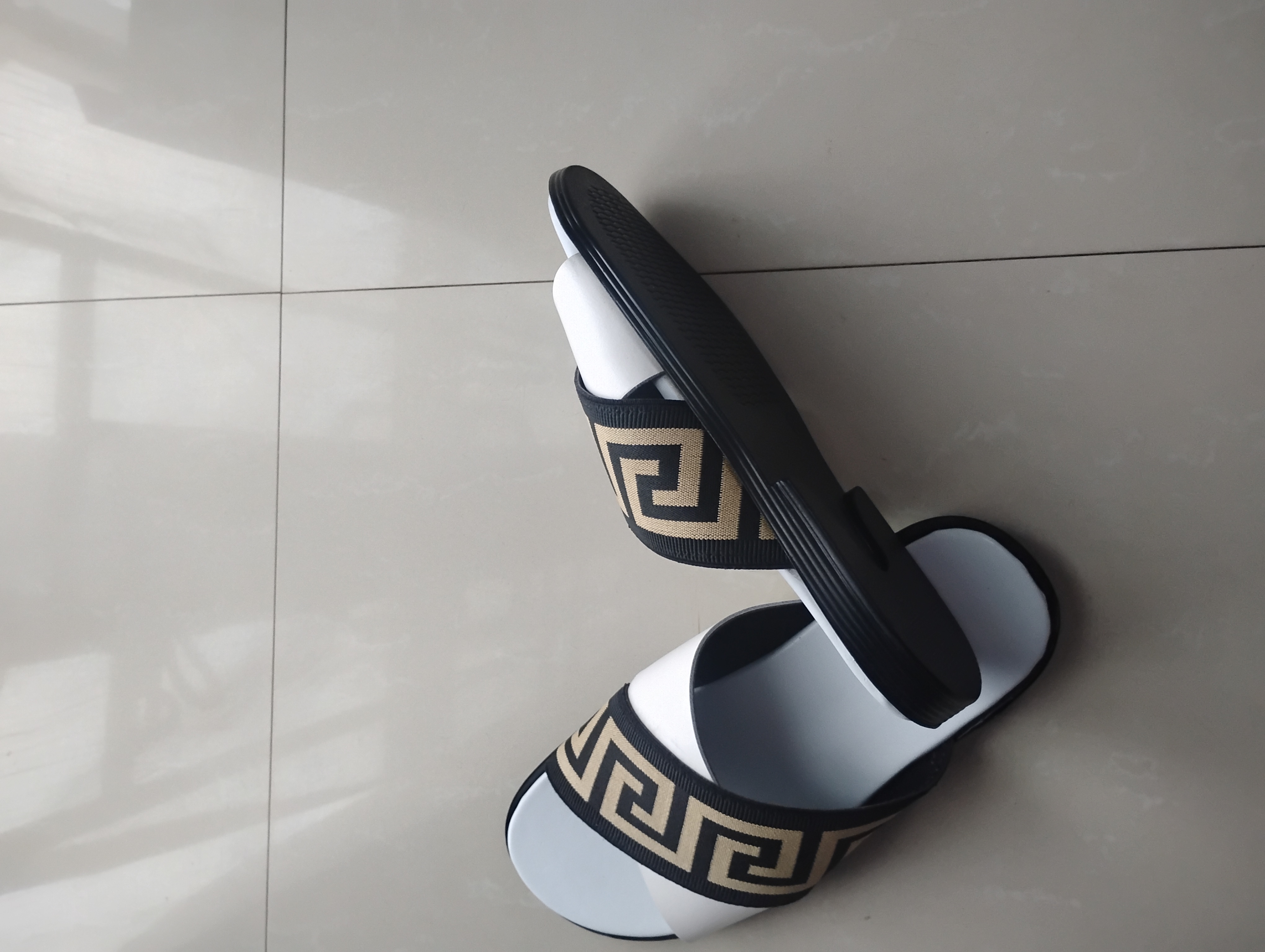 men's leather slippers