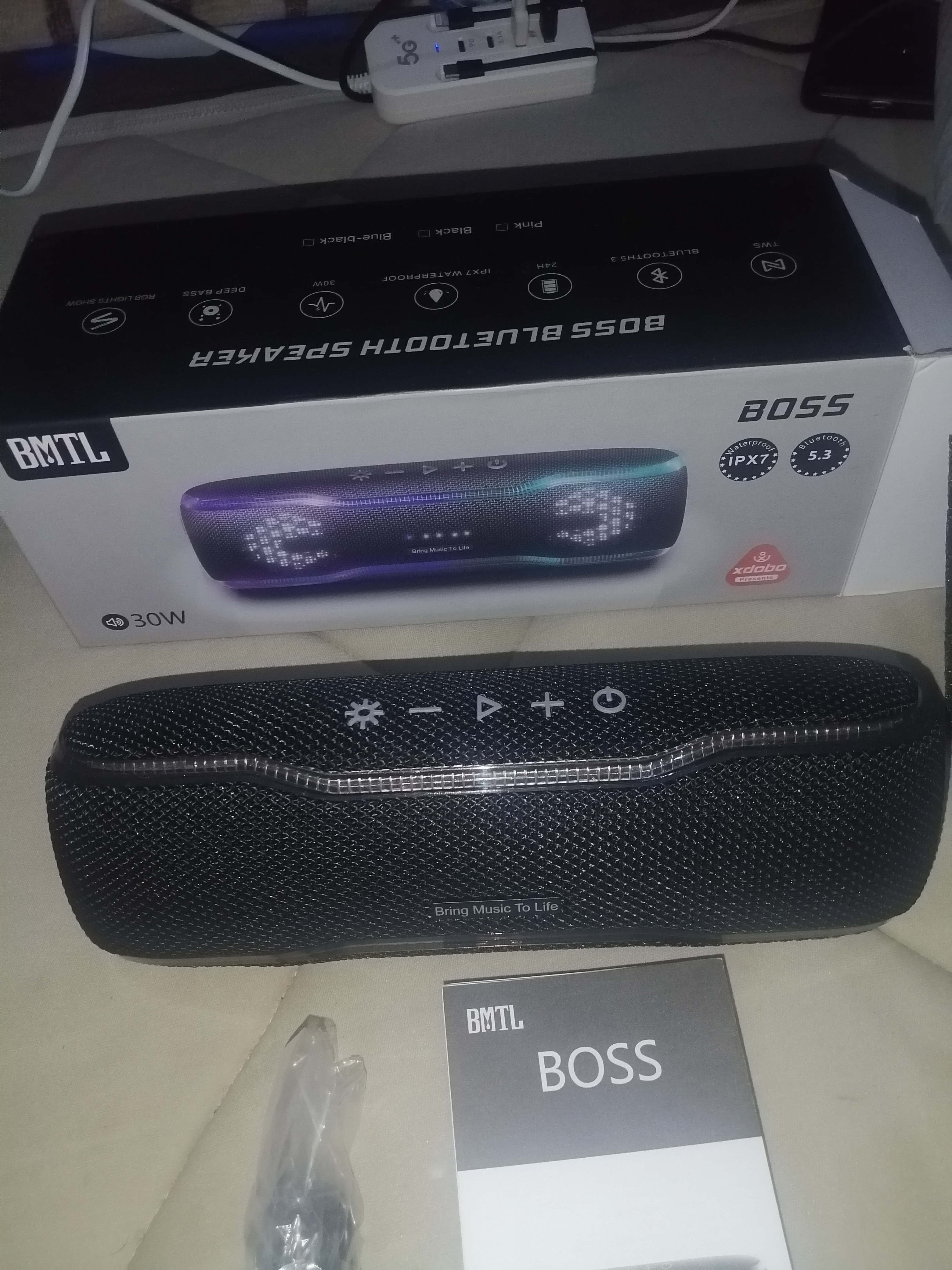 BMTL Boss Portable Bluetooth Speaker