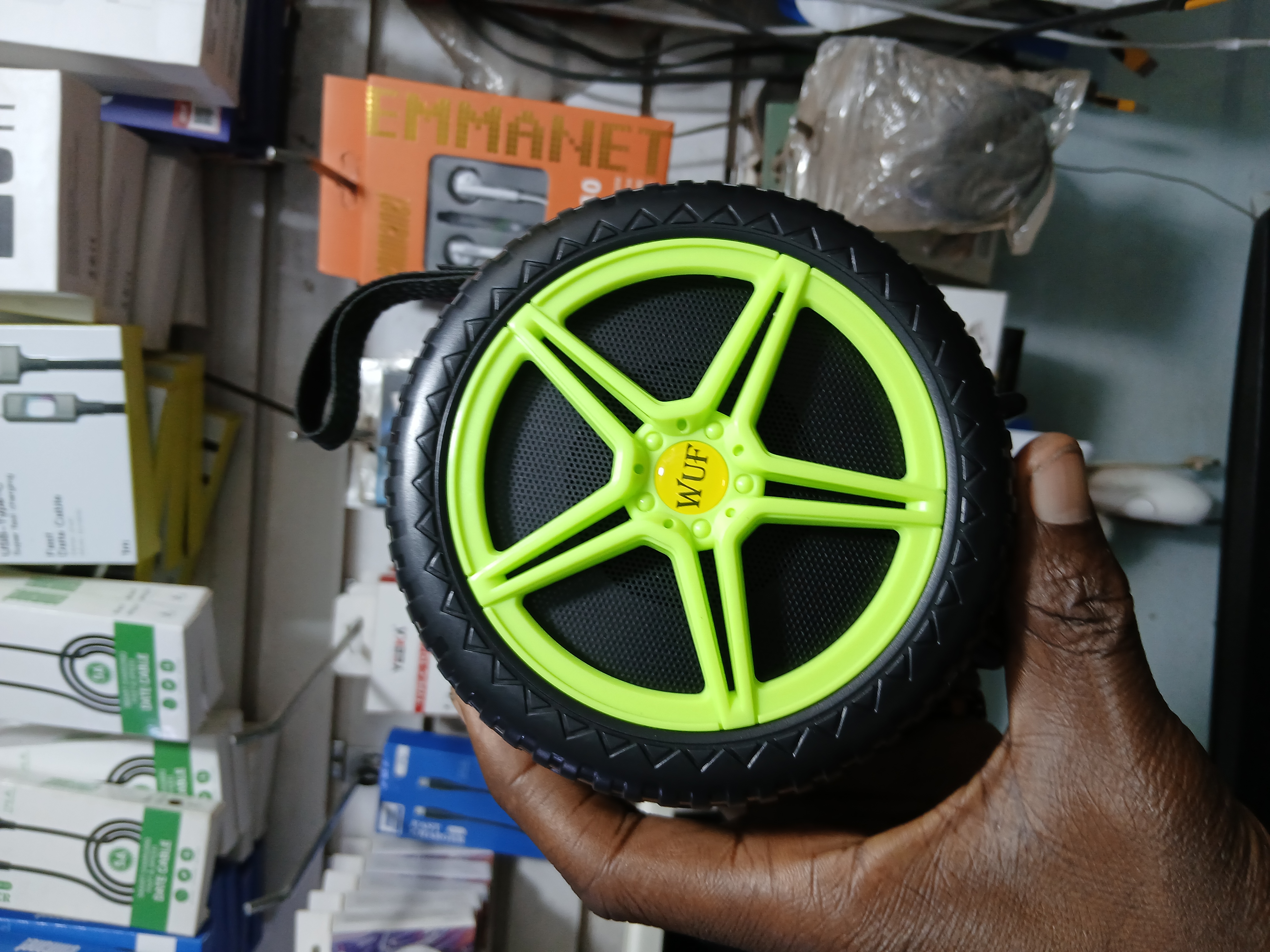 WUF Portable Wireless Bluetooth Speaker - Tire Design
