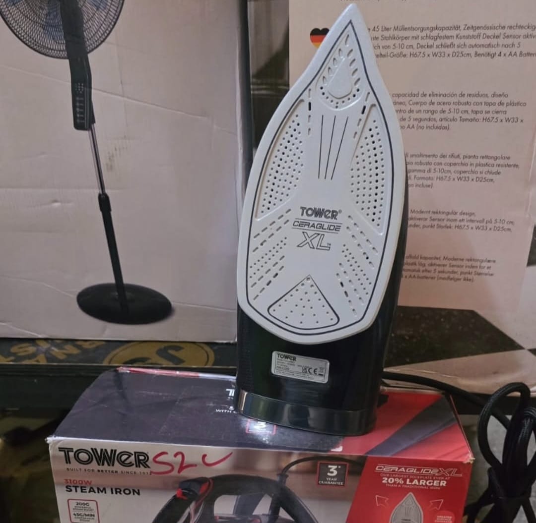 3100watts Tower Steam iron UK 🇬🇧