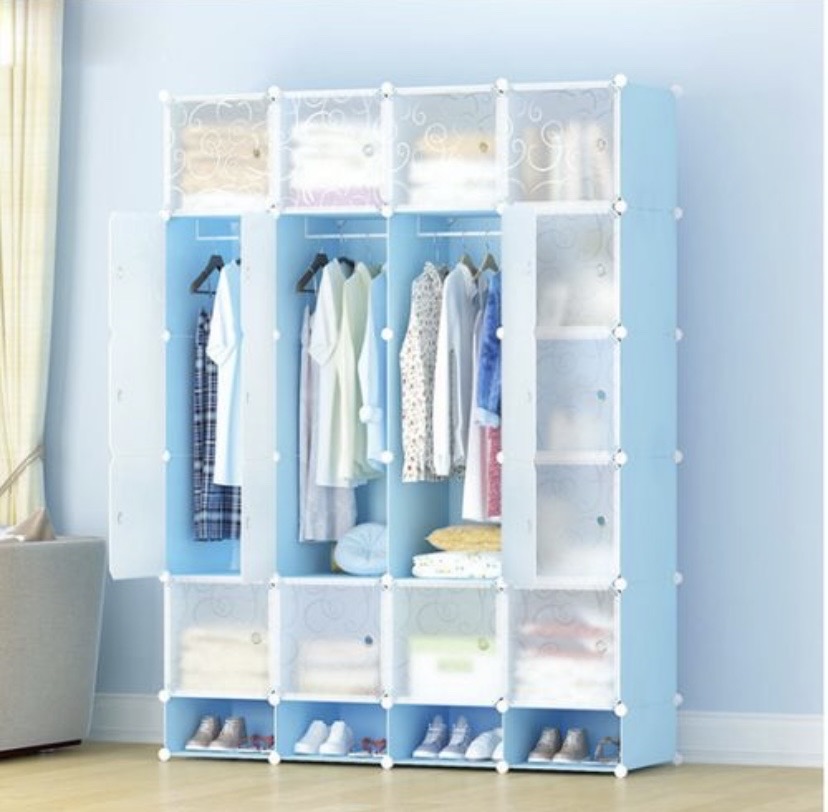 20 cubes plastic wardrobe