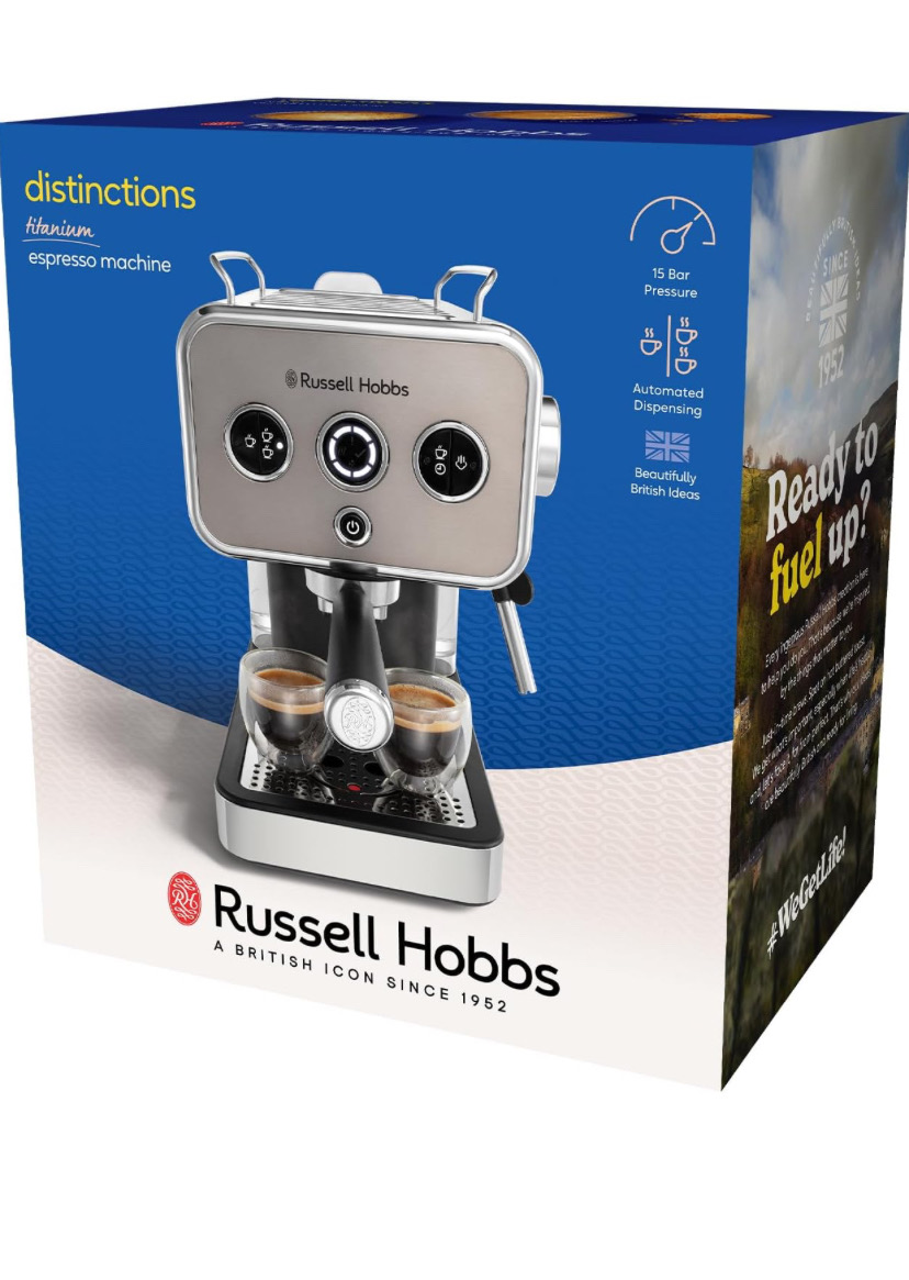 Russell Hobbs Distinctions Espresso Coffee Machine